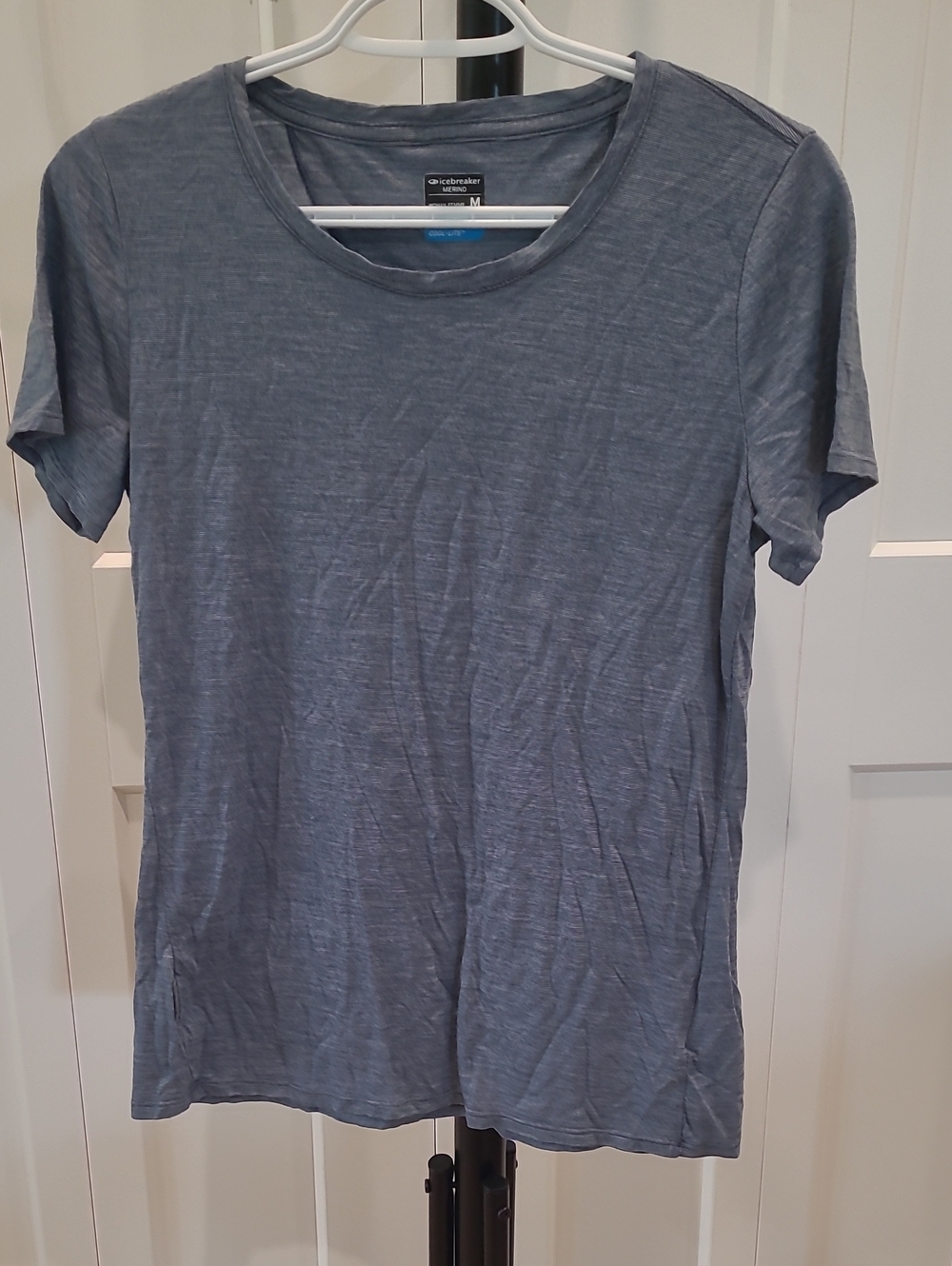 Icebreaker Women's Short Sleeve Tee - Slate Gray Blue